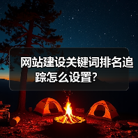 网站建设关键词排名追踪怎么设置？（图4）