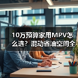 10万预算家用MPV怎么选？混动省油空间全拿捏（图4）