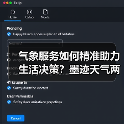 气象服务如何精准助力生活决策？墨迹天气两项升级产品详解（图1）
