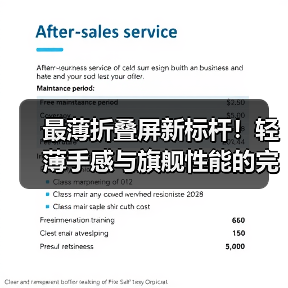 最薄折叠屏新标杆！轻薄手感与旗舰性能的完美平衡（图3）