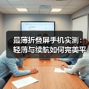 最薄折叠屏手机实测：轻薄与续航如何完美平衡？（图1）