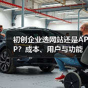 初创企业选网站还是APP？成本、用户与功能怎么选（图2）