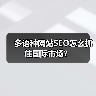 多语种网站SEO怎么抓住国际市场？（图4）