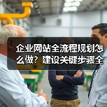 企业网站全流程规划怎么做？建设关键步骤全解析