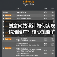 创意网站设计如何实现精准推广？核心策略解析（图3）