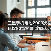 三星手机电池2000次循环保80%容量 欧盟认证行业领先（图2）