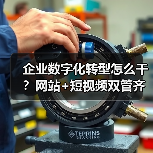 企业数字化转型怎么干？网站+短视频双管齐下（图1）