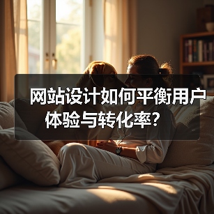 网站设计如何平衡用户体验与转化率？