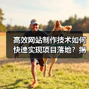 高效网站制作技术如何快速实现项目落地？揭秘5大关键技巧（图3）