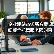 企业建站省钱新方案 旗舰版全托管服务限时直降40%