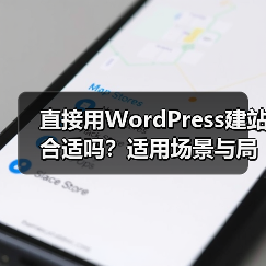 直接用WordPress建站合适吗？适用场景与局限全解析（图1）