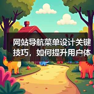 网站导航菜单设计关键技巧，如何提升用户体验？（图4）