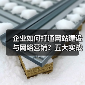 企业如何打通网站建设与网络营销？五大实战要点（图2）