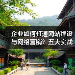 企业如何打通网站建设与网络营销？五大实战要点（图1）