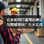 企业如何打通网站建设与网络营销？五大实战要点（图4）