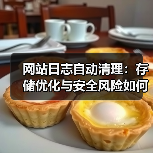 网站日志自动清理：存储优化与安全风险如何兼顾？（图1）