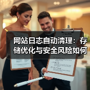 网站日志自动清理：存储优化与安全风险如何兼顾？（图3）