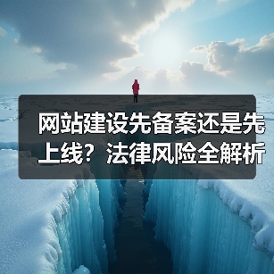 网站建设先备案还是先上线？法律风险全解析（图1）