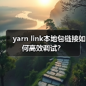 yarn link本地包链接如何高效调试？（图1）