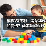 模板VS定制：网站建设如何选？成本功能设计全解析（图2）