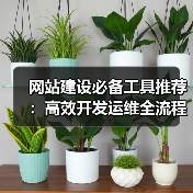 网站建设必备工具推荐：高效开发运维全流程指南（图1）