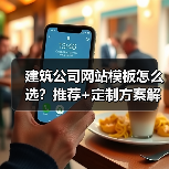 建筑公司网站模板怎么选？推荐+定制方案解析（图4）