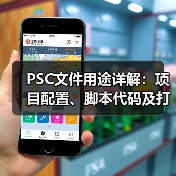 PSC文件用途详解：项目配置、脚本代码及打开方式（图1）
