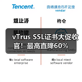 vTrus SSL证书大促收官！最高直降60%（图2）