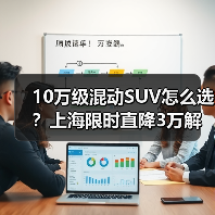 10万级混动SUV怎么选？上海限时直降3万解析（图2）