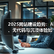 2025网站建设趋势：AI、无代码与沉浸体验如何革新行业？（图4）