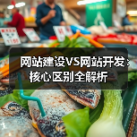 网站建设VS网站开发：核心区别全解析（图3）