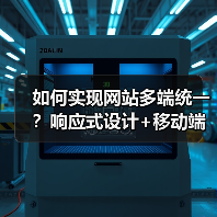 如何实现网站多端统一？响应式设计+移动端优化技巧（图3）