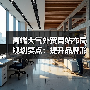 高端大气外贸网站布局规划要点：提升品牌形象的关键策略（图2）