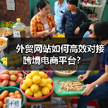 外贸网站如何高效对接跨境电商平台？（图1）