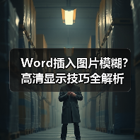 Word插入图片模糊？高清显示技巧全解析（图1）