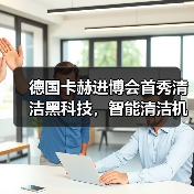 德国卡赫进博会首秀清洁黑科技,智能清洁机器人惊艳亮相(图2) 德国卡赫进博会首秀清洁黑科技,智能清洁机器人惊艳亮相(图2)