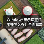 Windows显示设置打不开怎么办？全面解决指南（图4）