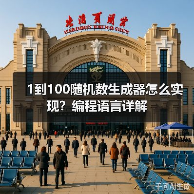 1到100随机数生成器怎么实现？编程语言详解（图1）