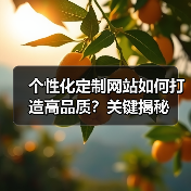 个性化定制网站如何打造高品质?关键揭秘(图1) 个性化定制网站如何打造高品质?关键揭秘(图1)