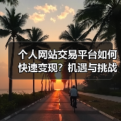 个人网站交易平台如何快速变现?机遇与挑战全解析(图2) 个人网站交易平台如何快速变现?机遇与挑战全解析(图2)