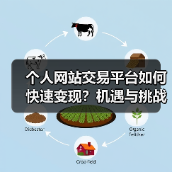 个人网站交易平台如何快速变现?机遇与挑战全解析(图3) 个人网站交易平台如何快速变现?机遇与挑战全解析(图3)