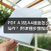 PDF A3转A4版面怎么操作?附详细步骤指南(图1) PDF A3转A4版面怎么操作?附详细步骤指南(图1)