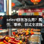 select标签怎么用?属性、事件、样式全攻略(图3) select标签怎么用?属性、事件、样式全攻略(图3)