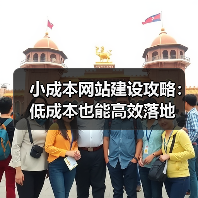 小成本网站建设攻略:低成本也能高效落地(图3) 小成本网站建设攻略:低成本也能高效落地(图3)