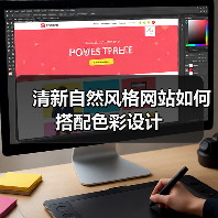 清新自然风格网站如何搭配色彩设计(图1) 清新自然风格网站如何搭配色彩设计(图1)