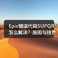 Epic错误代码SUPQR5怎么解决?原因与排查方法详解(图3) Epic错误代码SUPQR5怎么解决?原因与排查方法详解(图3)