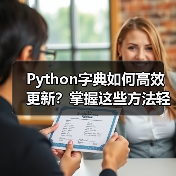 Python字典如何高效更新？掌握这些方法轻松应对数据操作（图1）