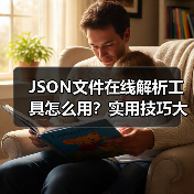 JSON文件在线解析工具怎么用?实用技巧大揭秘(图1) JSON文件在线解析工具怎么用?实用技巧大揭秘(图1)