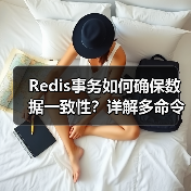 Redis事务如何确保数据一致性?详解多命令原子操作原理(图3) Redis事务如何确保数据一致性?详解多命令原子操作原理(图3)