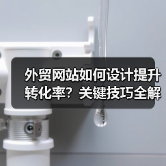 外贸网站如何设计提升转化率?关键技巧全解析(图1) 外贸网站如何设计提升转化率?关键技巧全解析(图1)